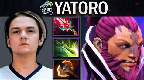 Anti Mage Dota 2 Gameplay Yatoro With Battlefury Butterfly YouTube