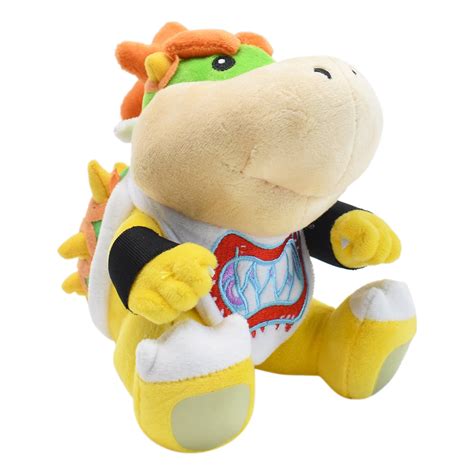 16cm Mario Super Bowser Jr Plush Toy Cartoon Soft Stuffed Animal Dolls