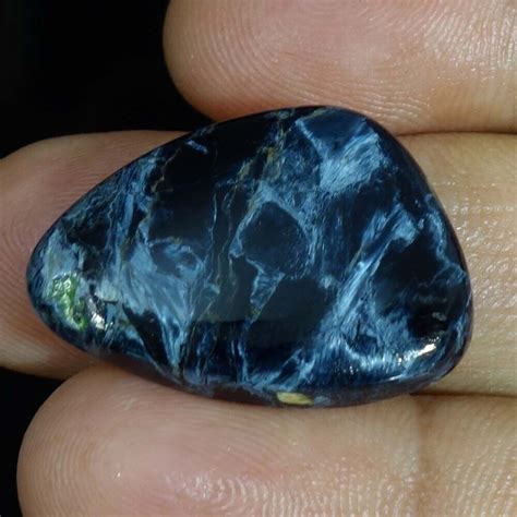 Cts Bright African Blue Fire Pietersite Fancy Cabochon Loose