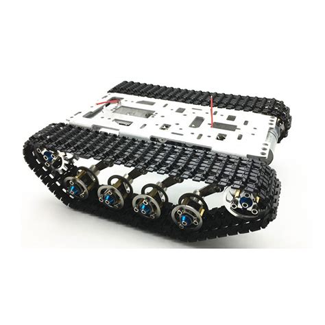 DIY Smart RC Robot Tank Tracked Car Chassis Kit With Crawler Toys Ace