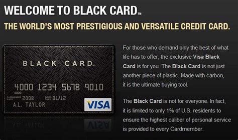 Observations in an undemocratic world: The Visa Black card