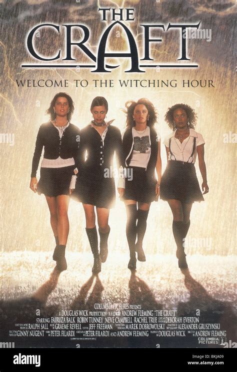 The Craft 1996 Poster Stock Photo Alamy