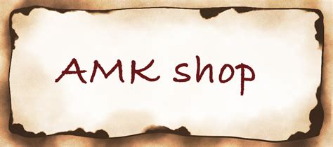 AMK shop - BOOTH