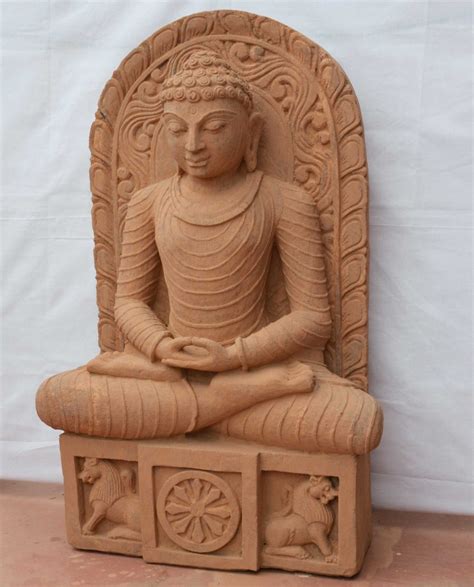 Big Granite Mugini Stone Blessing Buddha Statue For Outdoor CRAFTS ODISHA