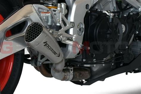 Exhaust Hp Corse Hydroform Srt Satin Aprilia Tuono V