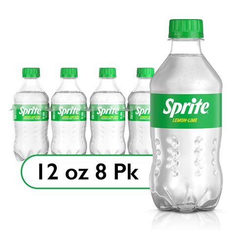 sprite lemon lime flavor crisp refreshing soda beverage  fl oz