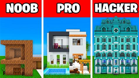 Mans O De Noob Vs Pro Vs Hacker No Minecraft Youtube