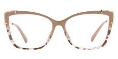 Hestia Cat Eye Prescription Glasses Nude Leopard Women S Eyeglasses Payne Glasses