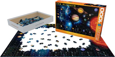 The Planets Space Exploration Eurographics 1000 Pieces Jigsaw