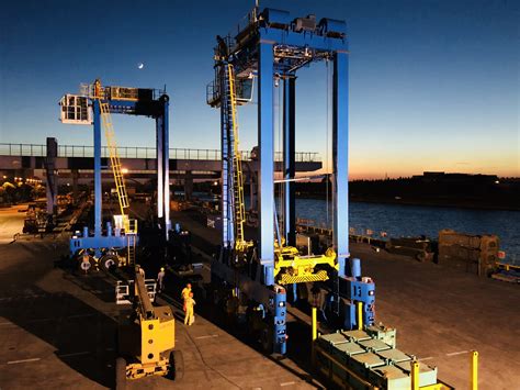 Zpmc Sends Rmg Cranes To Tuas Mega Port Port Technology International