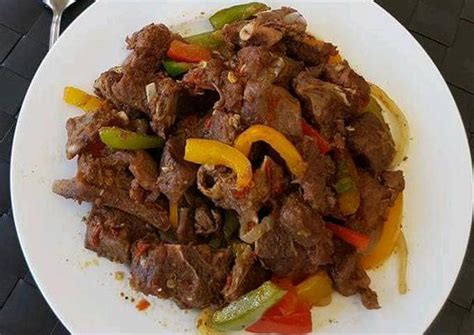 Spicy Asun Spicy Grilled Goat Meat Recipe By Nd Beau Cookpad