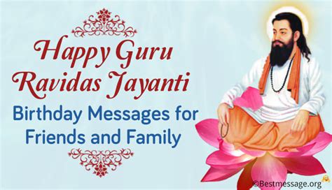 Happy Guru Ravidas Jayanti Messages | Birthday Wishes 2024