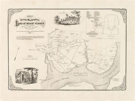 Map Of George Washington - Tourist Map Of English