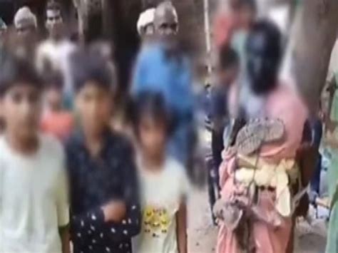 After Blackening The Woman Face Her Hair Was Cut In Pratapgarh यूपी में