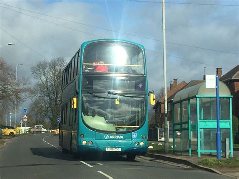 Arriva Midlands 2006 VDL DB250 FJ06ZSG 4761 With Wright Pu Flickr