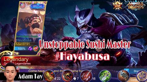 Sushi Master Hayabusa Painted Skin EZ Ranked Match With Unstoppable