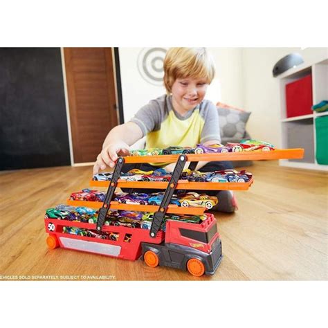 Mattel Mega Tranportador Hot Wheels Crecer Imaginando