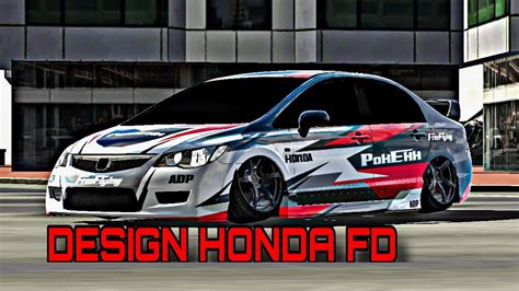 Tutorial Design Honda Fd Car Parking Multiplayer Youtube