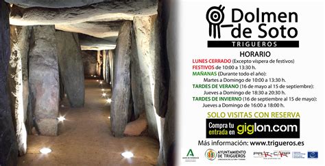 Venta De Entradas Visita Libre Dolmen De Soto Dolmen De Soto