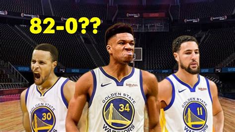 I Traded Giannis Antetokounmpo To The Golden State Warriors Youtube