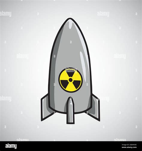 Cartoon nuclear bomb Stock Vector Images - Alamy