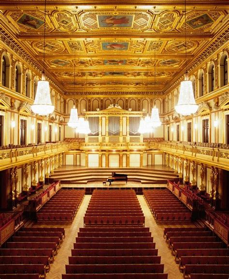 Vienna Musikverein The Golden Hall Home Of The Vienna Philharmonic