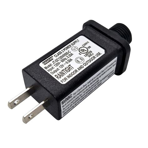 12V 0 5A Class 2 Power Supply UL Listed LED Transformer Replacement