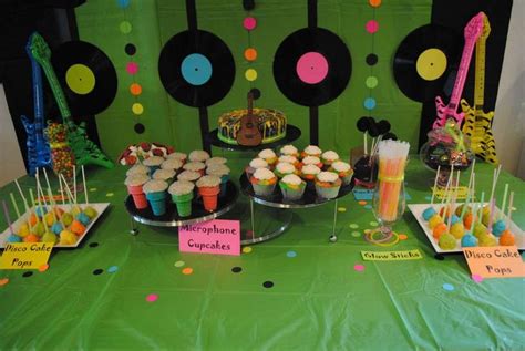 Rock n Roll Birthday Party Ideas | Photo 19 of 27 | Rock and roll ...