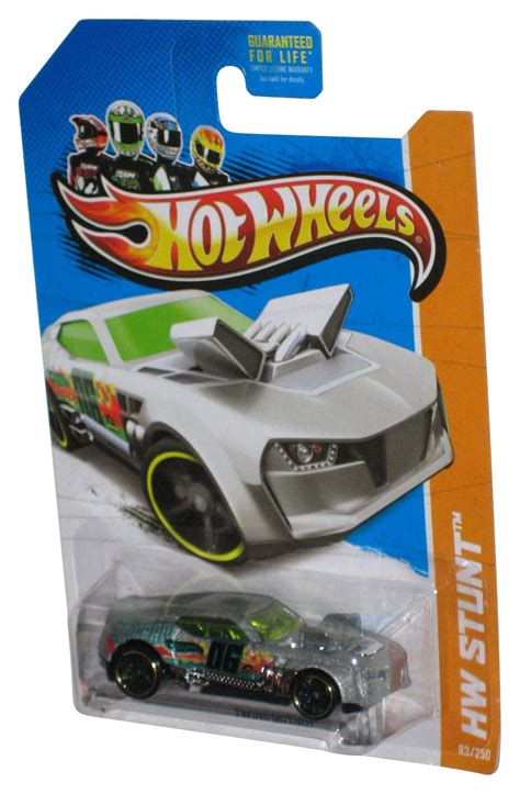 Hot Wheels Hw Stunt Silver Twinduction Toy Car Walmart Business Supplies