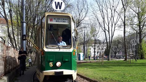 W Przejazd Turystycznym Tramwajem Na Linii W Lany Poniedzia Ek