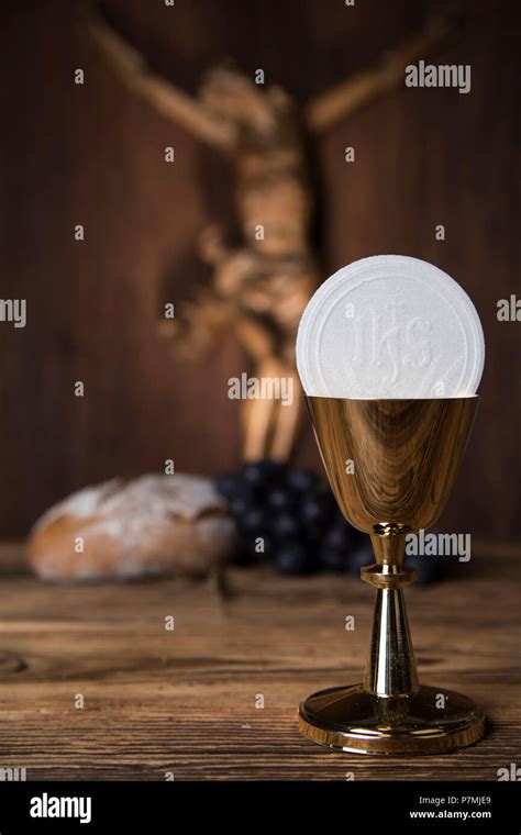 First Communion Background Stock Photo Alamy