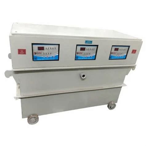 100kva 3 Phase Oil Cooled Servo Voltage Stabilizer At Rs 135000