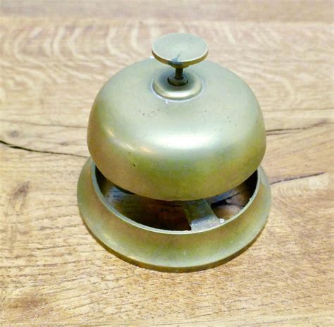 Victorian Brass Courtesy Counter Top Bell Reception Desk Bell For Sale At 1stdibs Desk Top Bell