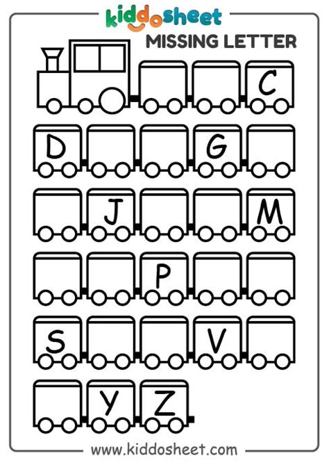 Fill In The Missing Letter Worksheets Easy Peasy Learners