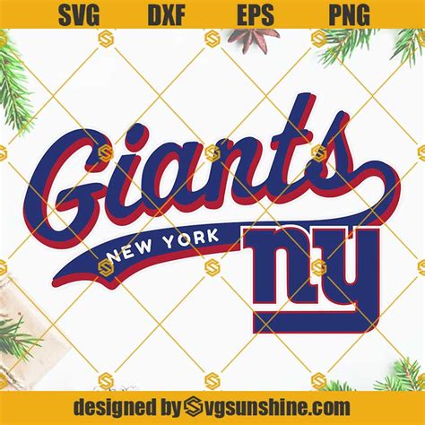 New York Giants SVG, Giants SVG, New York Giants Logo SVG PNG DXF EPS ...