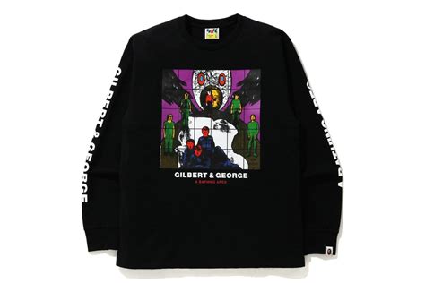 Bape Store London開店記念！a Bathing Ape × Gilbertandgeorge コラボレーションが417 発売 ア ベイシング エイプ ギルバートandジョージ