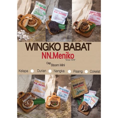 Jual Wingko Babat Nn Meniko 5 Rasa Shopee Indonesia