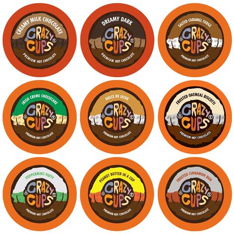 Perfect Samplers Hot Chocolate Single Serve Cups For Keurig K Cup Brewers Variety Pack Sampler