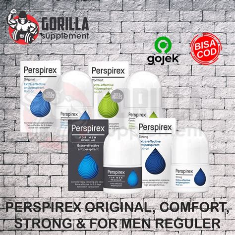 Jual PERSPIREX ORIGINAL COMFORT FOR MEN STRONG Antiperspirant