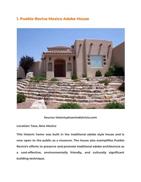 Ppt What Is An Adobe House 10 Examples Of Adobe Style Houses