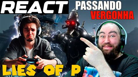 React Os Streamers Passaram Raiva No Dark Souls Do Pinoquio Melhores