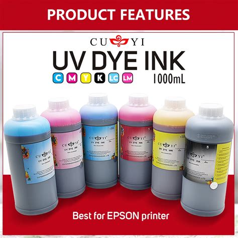 Pcs Ml Cuyi Dye Ink For Inkjet Printer Canon Epson Color