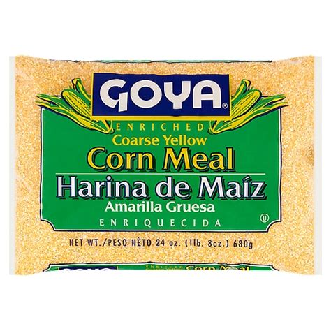 Goya Enriched Coarse Yellow Corn Meal 24 Oz Price Rite