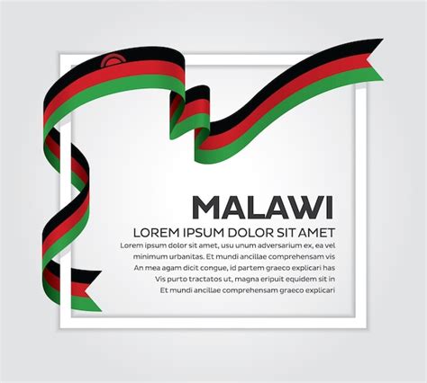 Premium Vector | Malawi flag vector