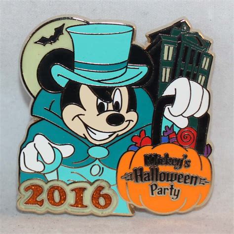 Disneyland Mickeys Halloween Party 2016 Pin Mickey At Haunted Mansion