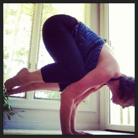 Yoga Bakasana Crow Pose Crow Pose Poses Knee High Sock