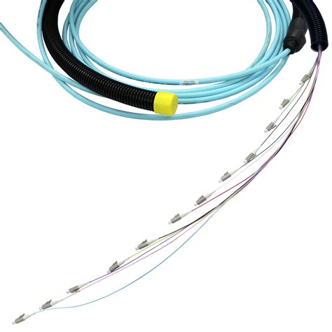 Pre Terminated Fiber Optic Cable Om Tight Fiber Lc Lc M