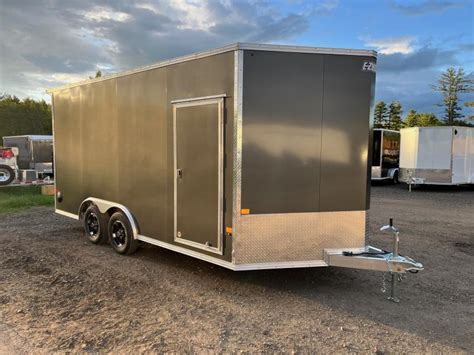 2022 EZ Hauler 8 5x16 Aluminum 7K Enclosed Cargo Trailer W Extra Height