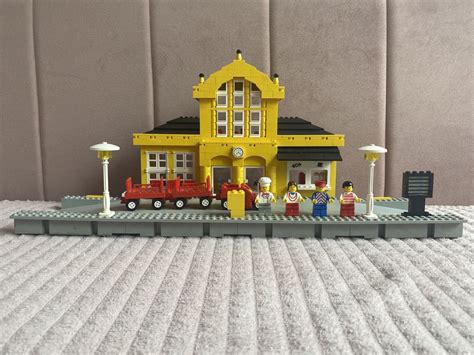 Lego System Train Poci G Dworzec Kolejowy Unikat Pozna Je Yce