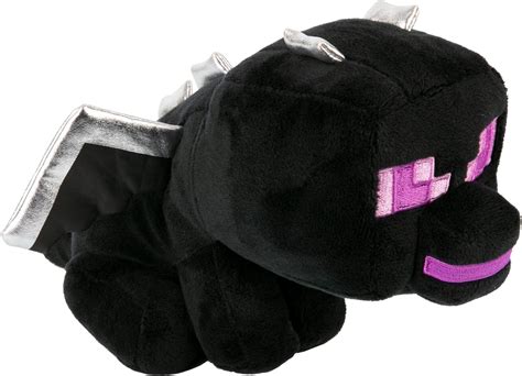 Jinx Minecraft Happy Explorer Sitting Ender Dragon Plush Stuffed Toy Black 5 5